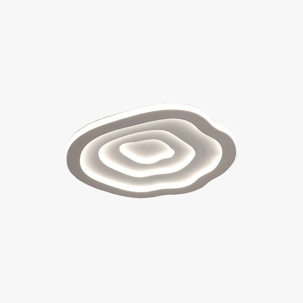 Quinn Ripple Designer Flush Mount Ceiling Light