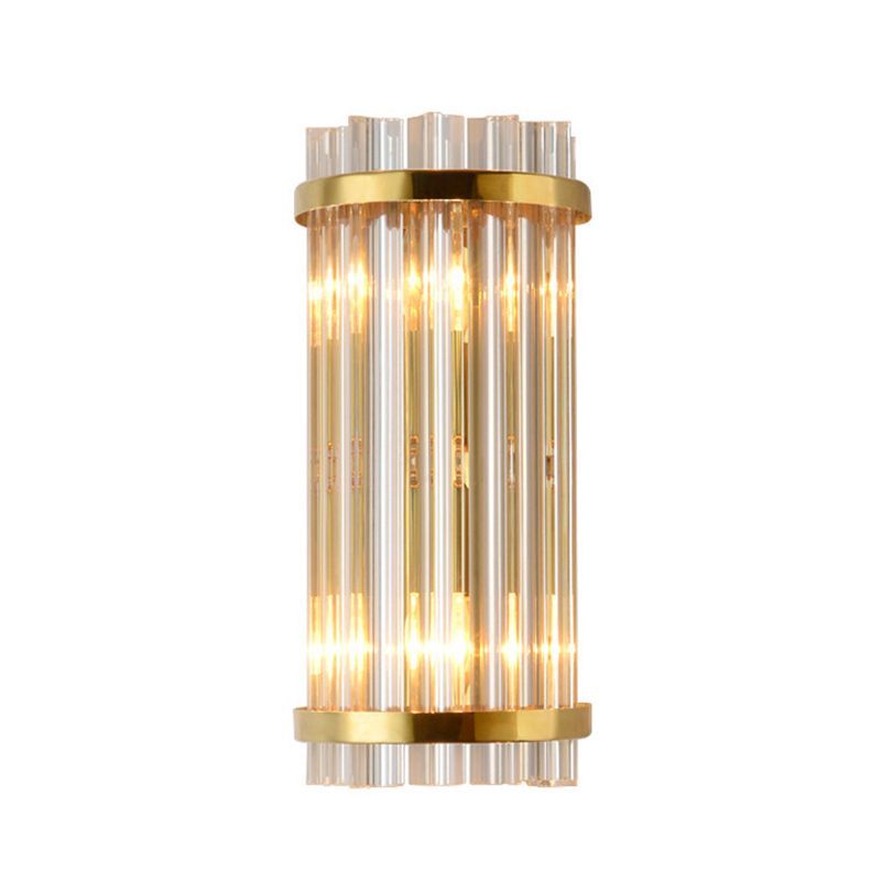 Kristy gold crystal wall lamp