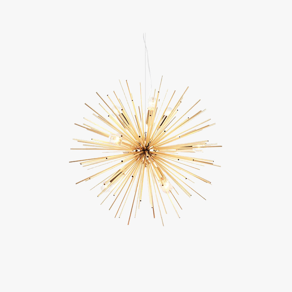 Lowry Modern Art Deco Sputnik Pendant Light Metal