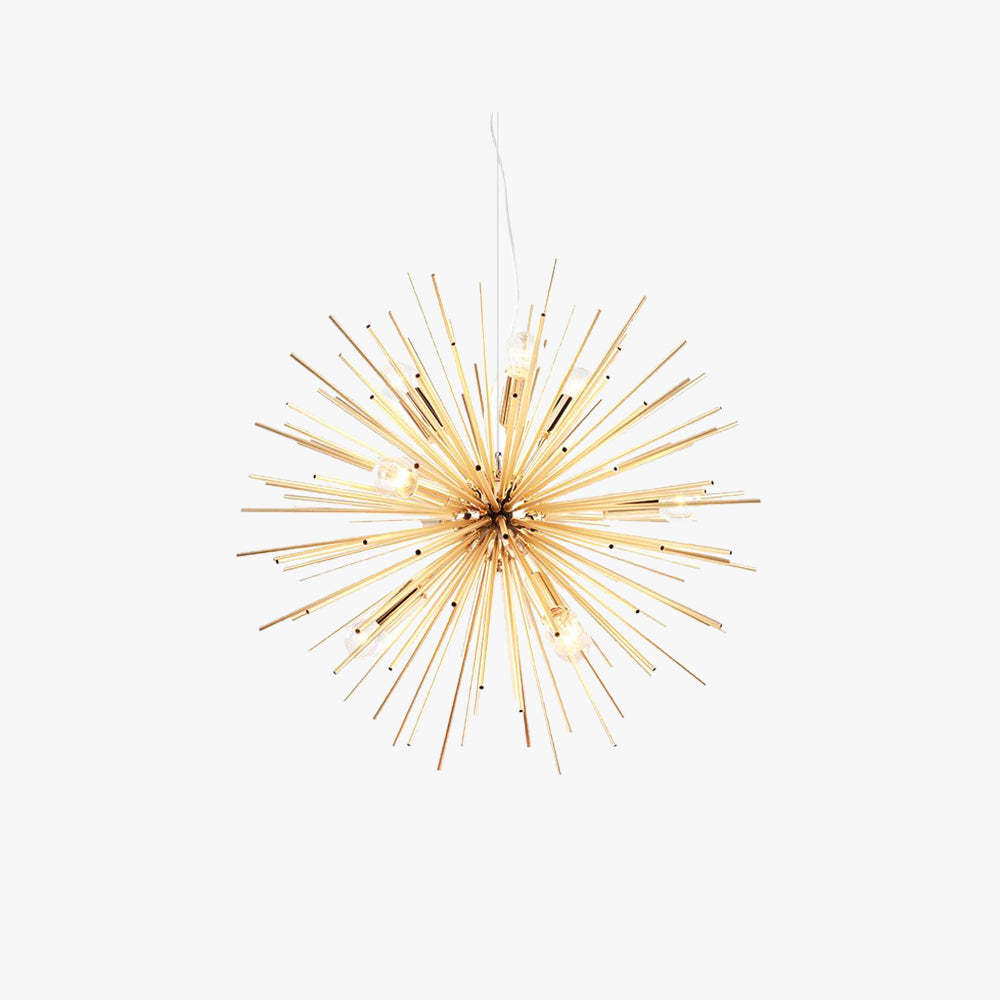 Lowry Modern Art Deco Sputnik Pendant Light Metal