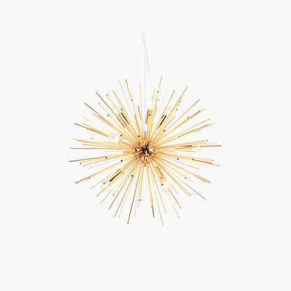 Lowry Modern Art Deco Sputnik Pendant Light Metal