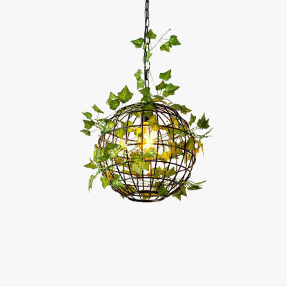 Nest Rustic Plant Pendant Light