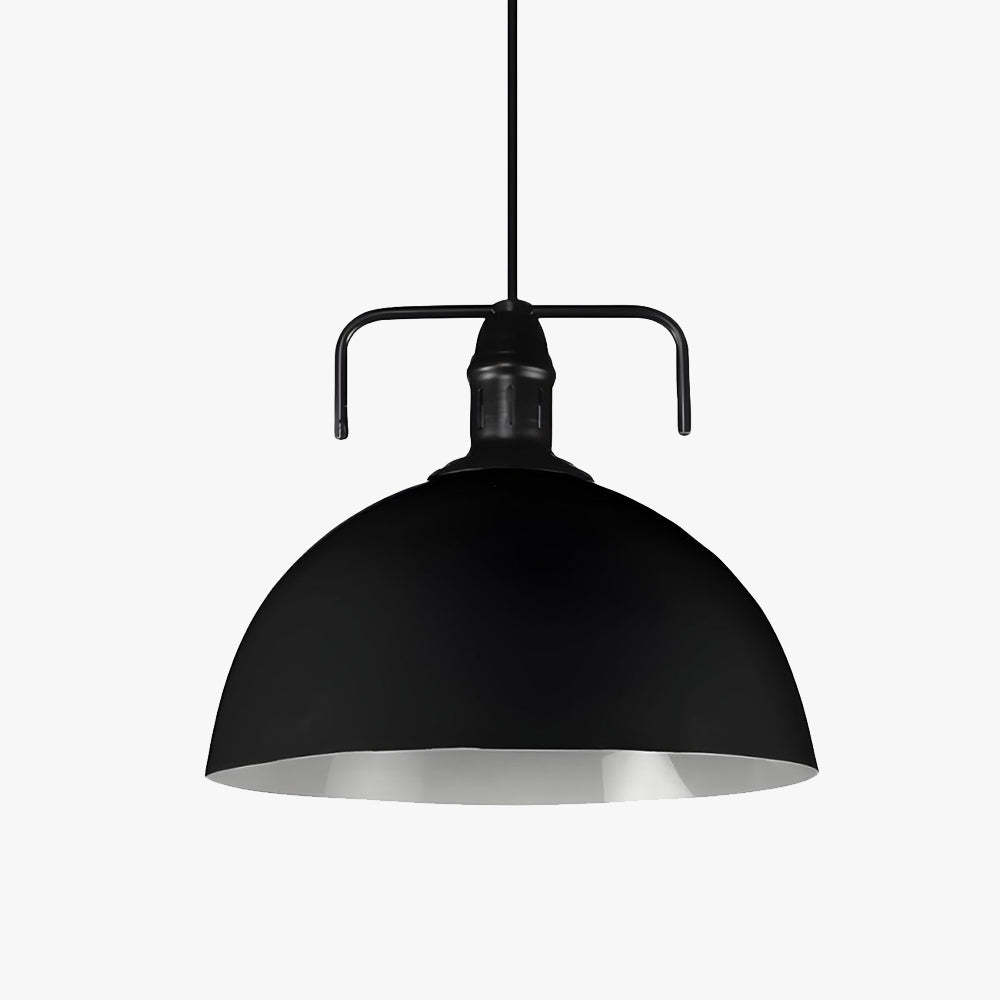 Black Metal Pendant Light - Morandi Style