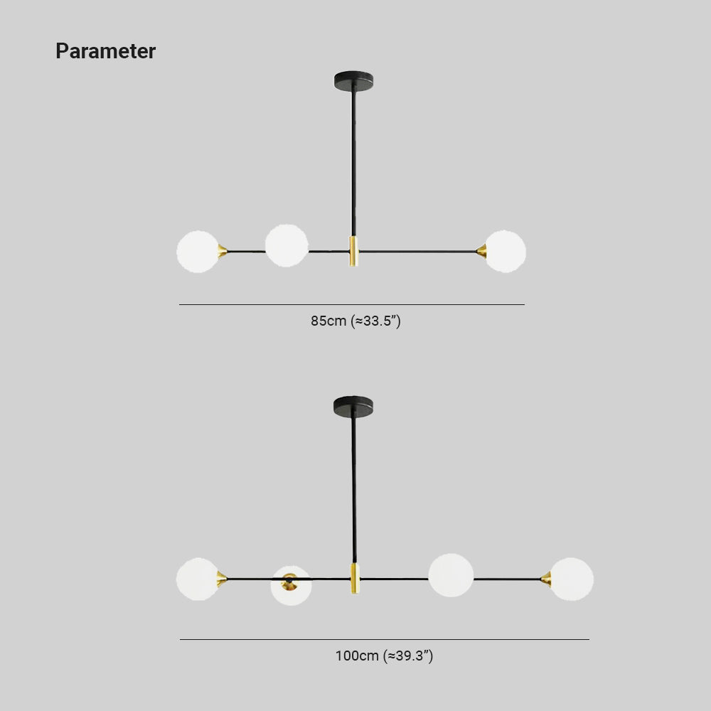 Valentina Nordic Pendant Light Dimensions