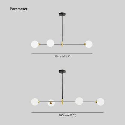 Valentina Nordic Pendant Light Dimensions