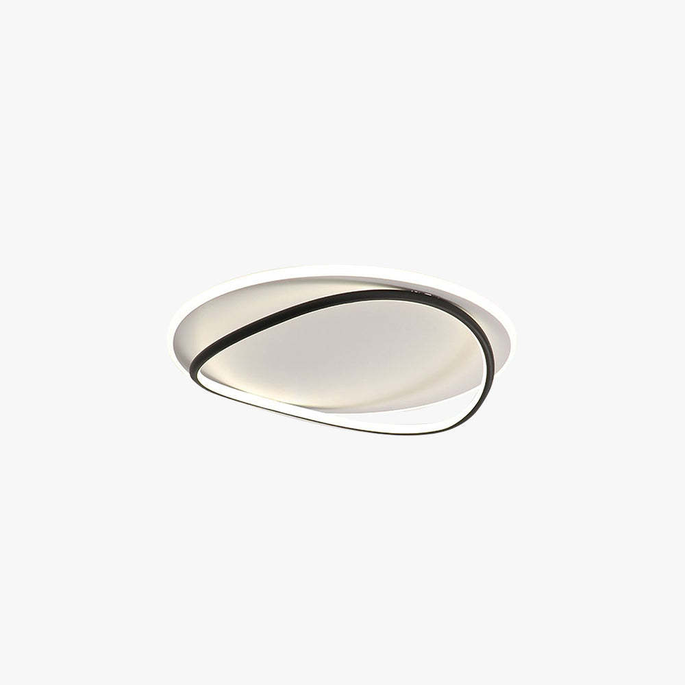 Quinn Flush Mount Ceiling Light Ring Modern Dining Room