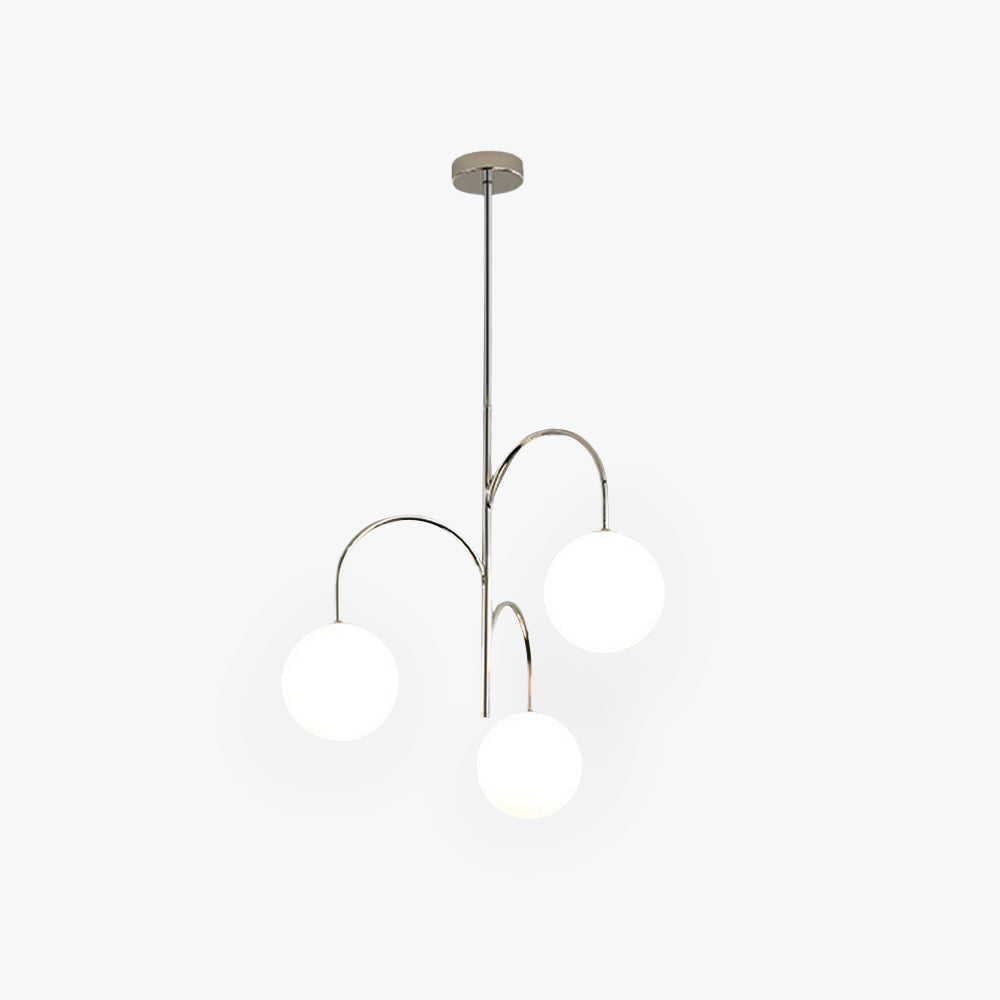 Valentina Bauhaus Chrome Pendant Light
