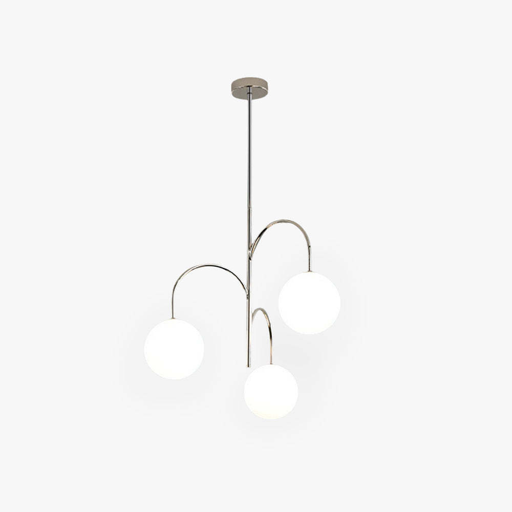 Valentina Bauhaus Chrome Pendant Light