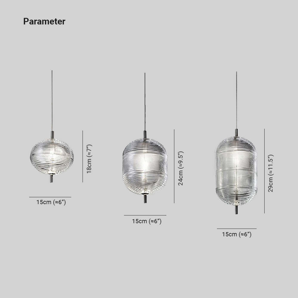 Hailie Pendant Light Sizes - Modern Lighting Dimensions