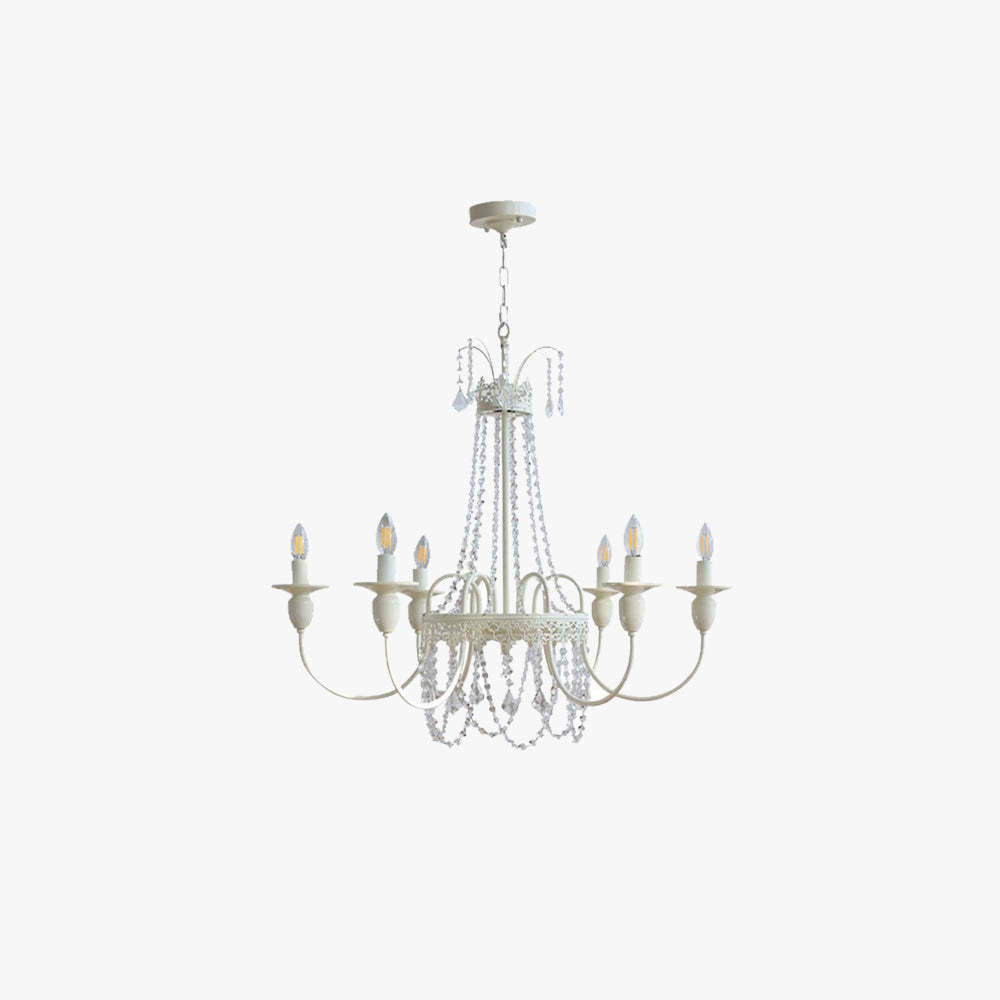 Silva French Crystal Pendant Light for Bedroom
