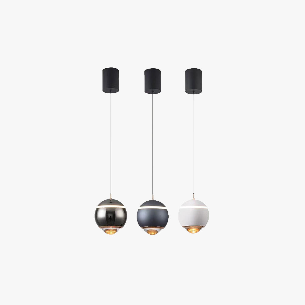 Valentina Modern Round LED Pendant Light - Kitchen Island Lighting Options