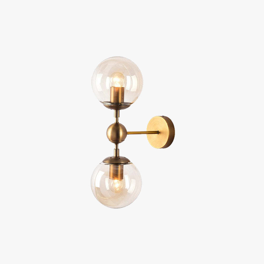 Valentina Globe Glass Wall Light - Bedroom Vanity Lighting