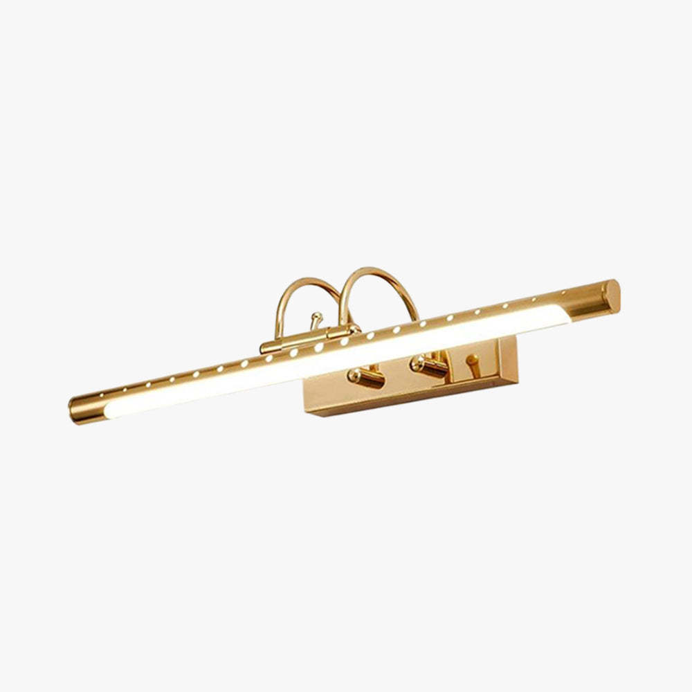 Eryn Modern Linear Vanity Wall Lamp - Gold Finish