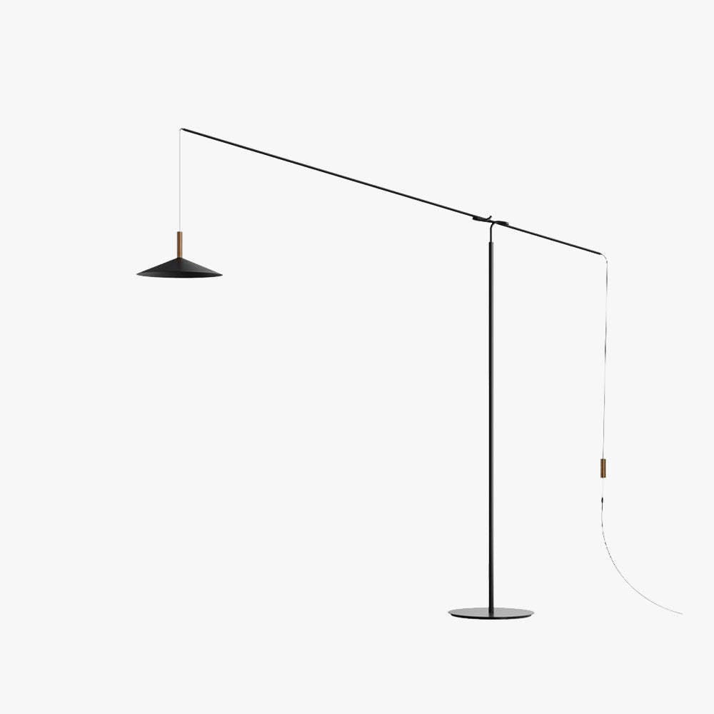 Carins Floor Lamp Italian Unique Modern Metal Adjustable Living Room