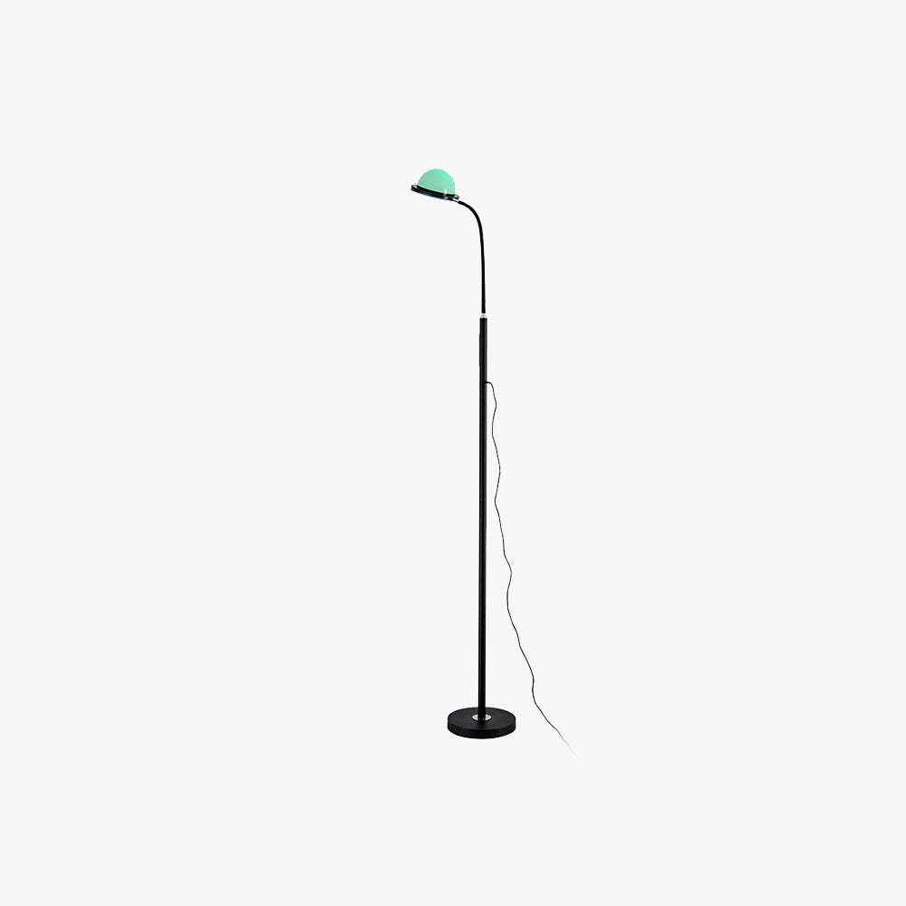 Eryn Modern Floor Lamp - Globe Metal Acrylic Lighting