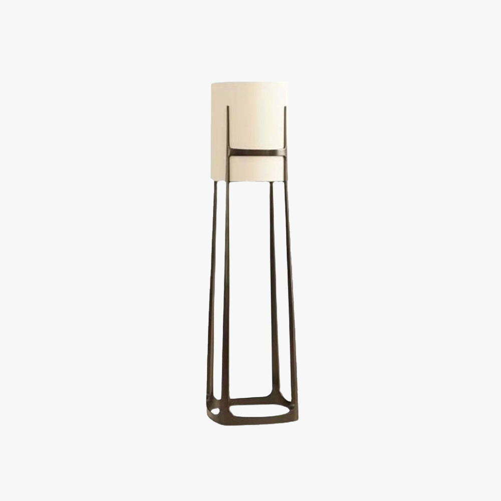 Eryn Cylinder Fabric Floor Lamp, modern lighting