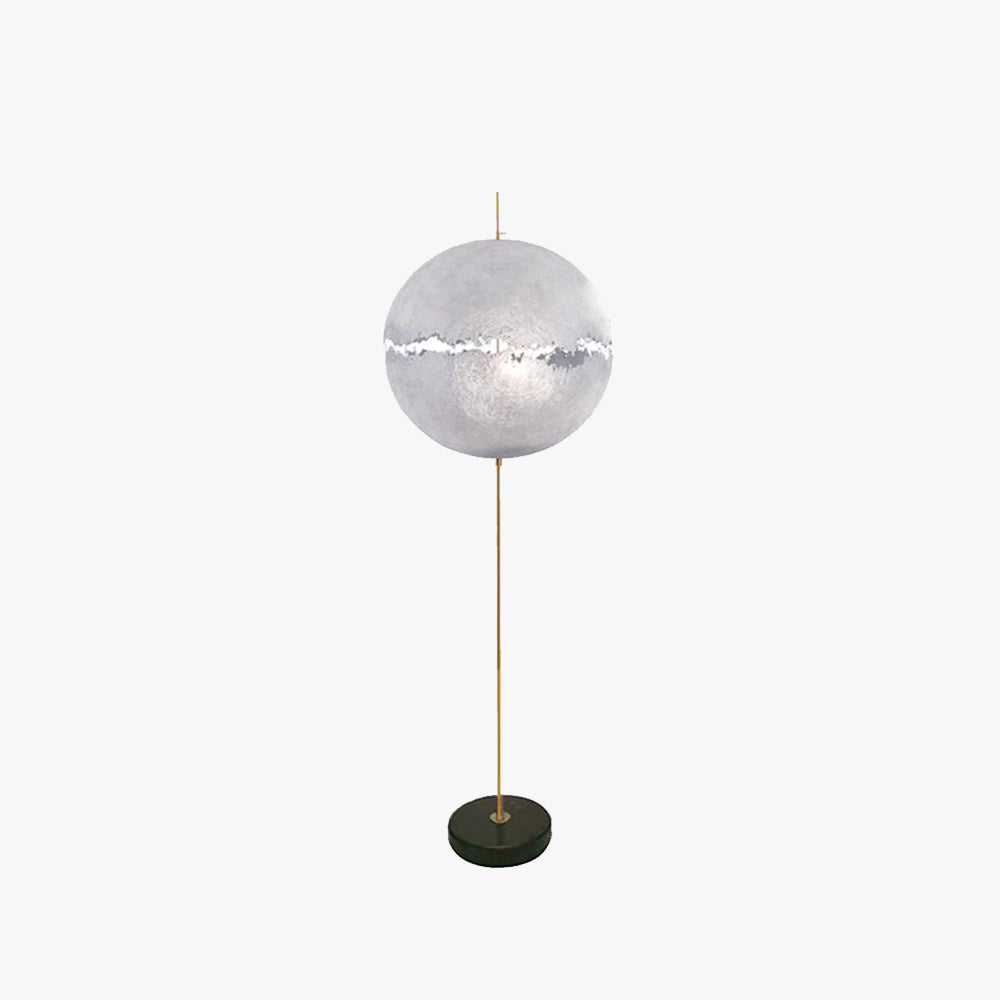 Elif Modern Moon Globe Floor Lamp - Las Sola Lighting