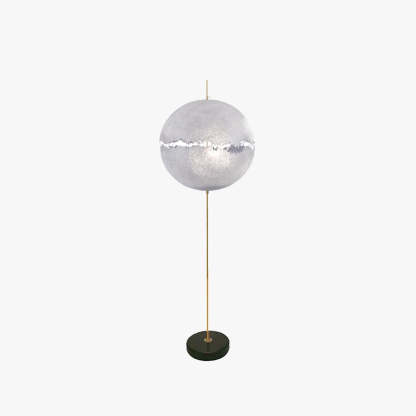 Elif Modern Moon Globe Floor Lamp - Las Sola Lighting
