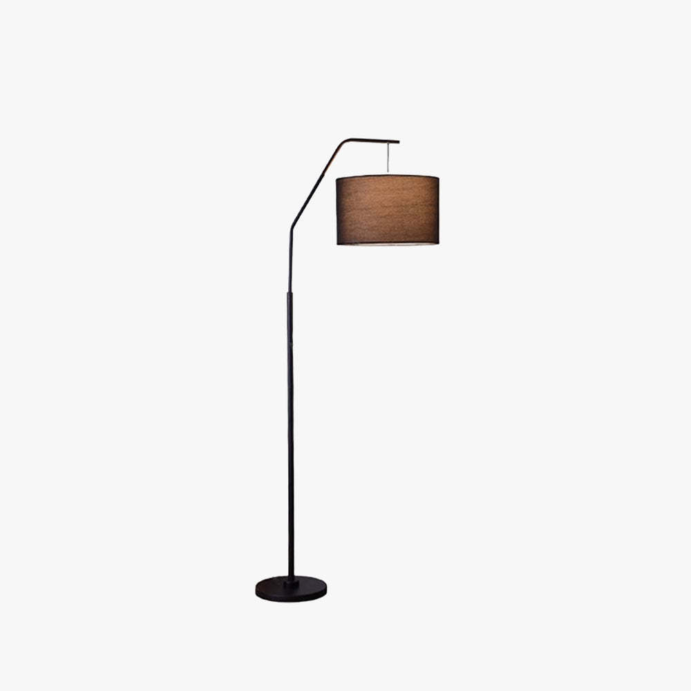Eryn cylinder floor lamp, over arching design