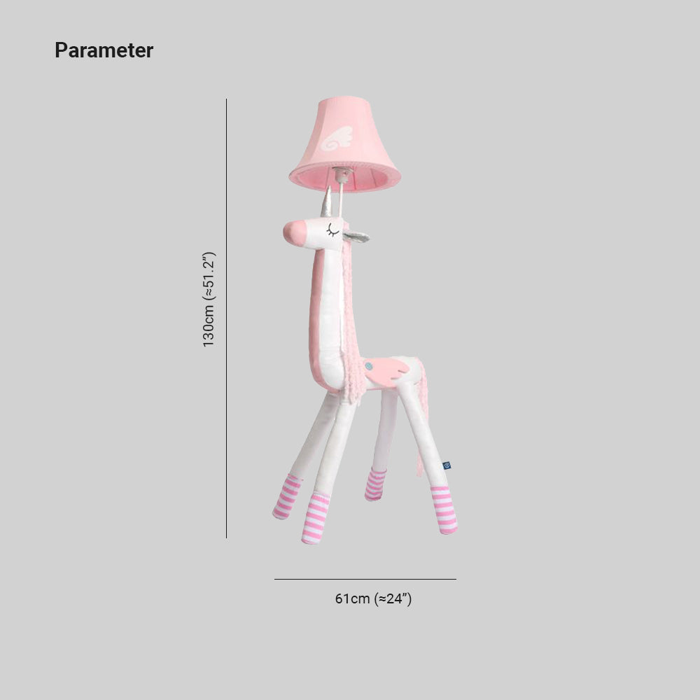 Pink Unicorn Floor Lamp Dimensions - Las Sola Lighting