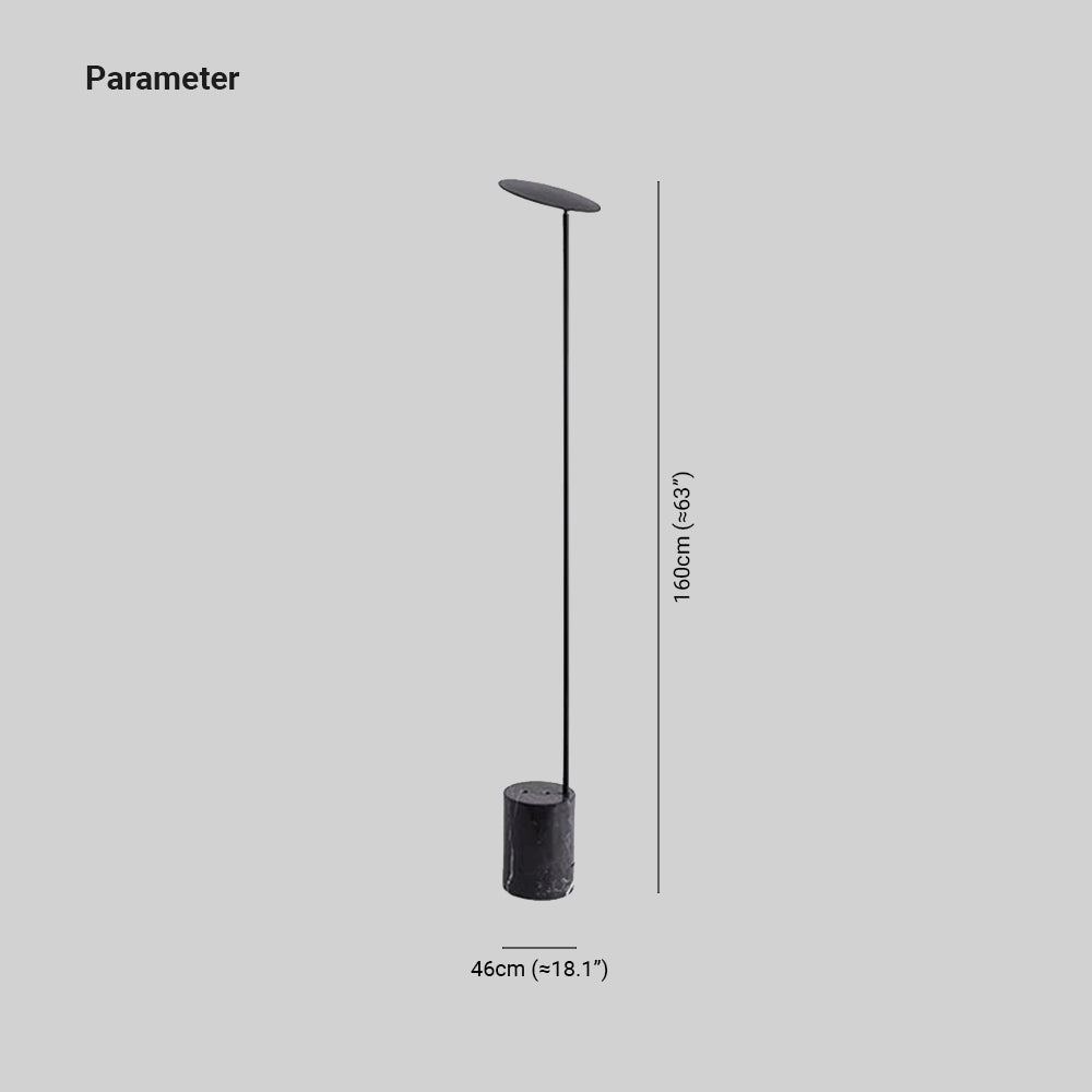 Valentina Nordic LED Floor Lamp & Metal&Marble