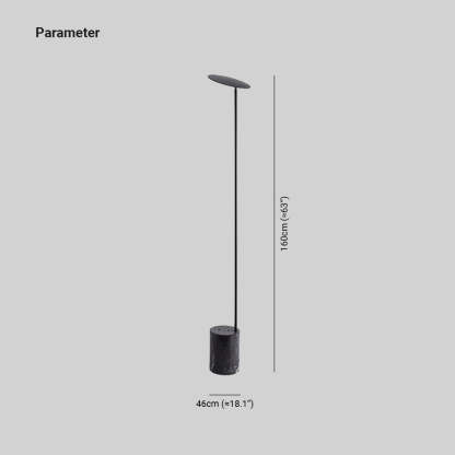 Valentina Nordic LED Floor Lamp & Metal&Marble