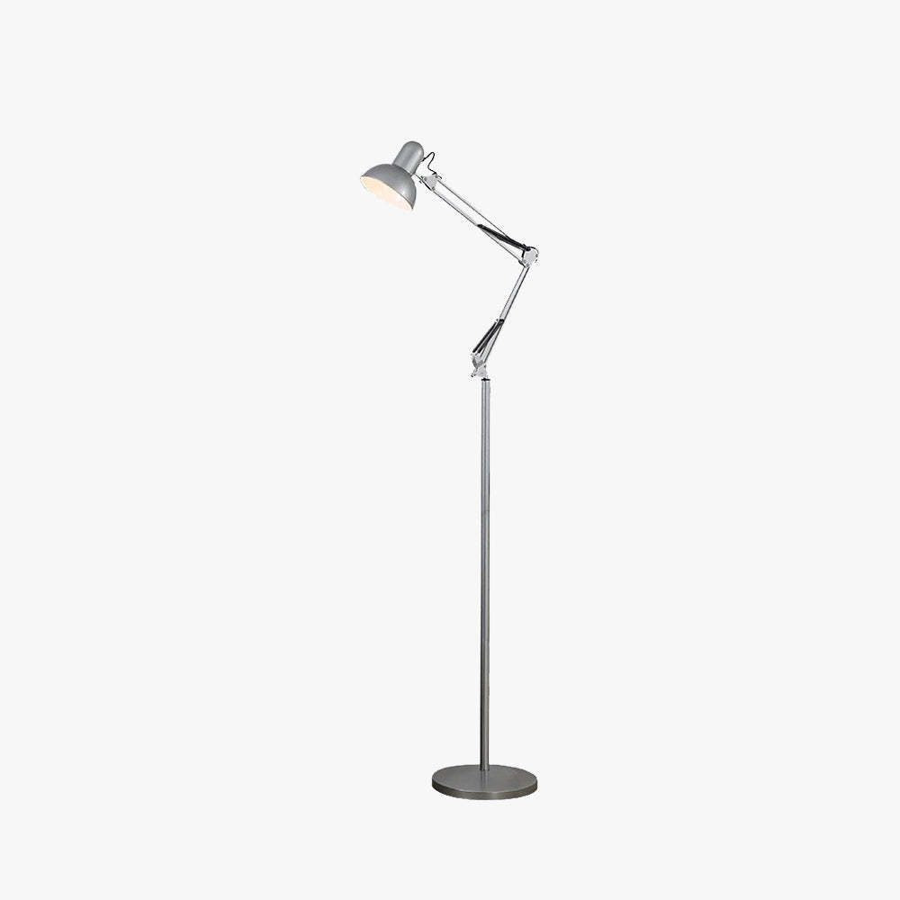 Morandi Modern Metal Folding Floor Lamp in Bedroom or Living Room