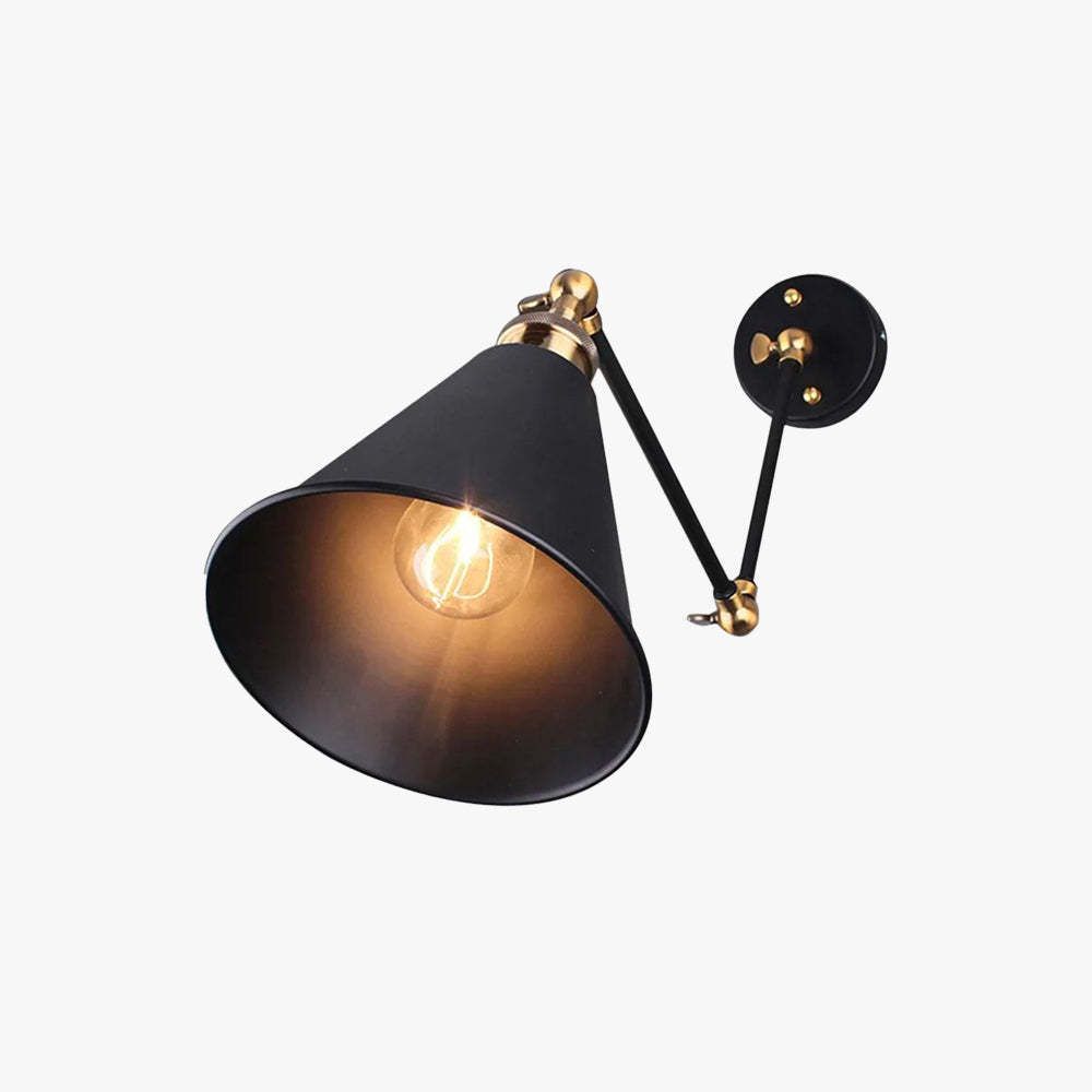 Alessio Wall Lamp - Vintage Adjustable Bedroom Lighting