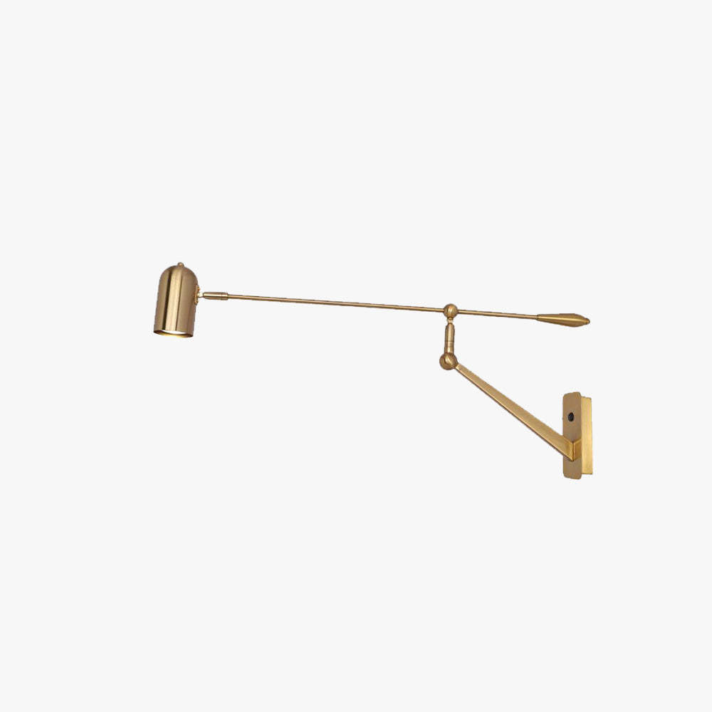 Freja Wall Lamp: Modern minimalist adjustable metal bedroom lighting