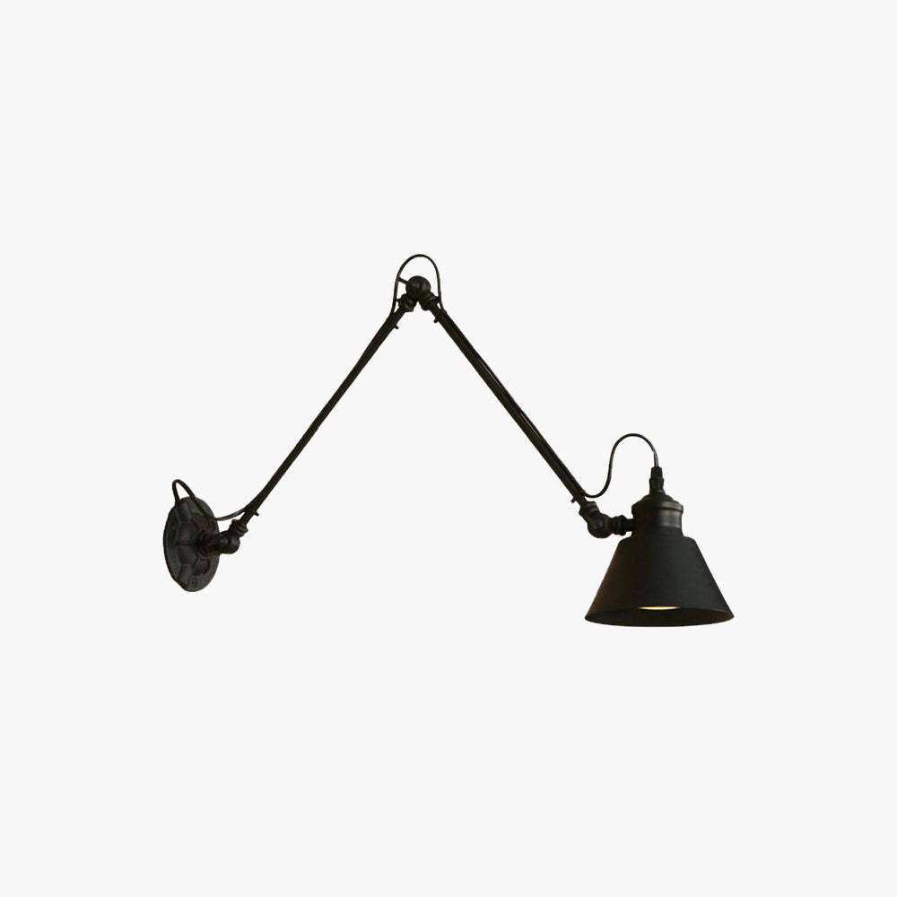 Brady Wall Lamp - Modern Adjustable Metal Wall Sconce