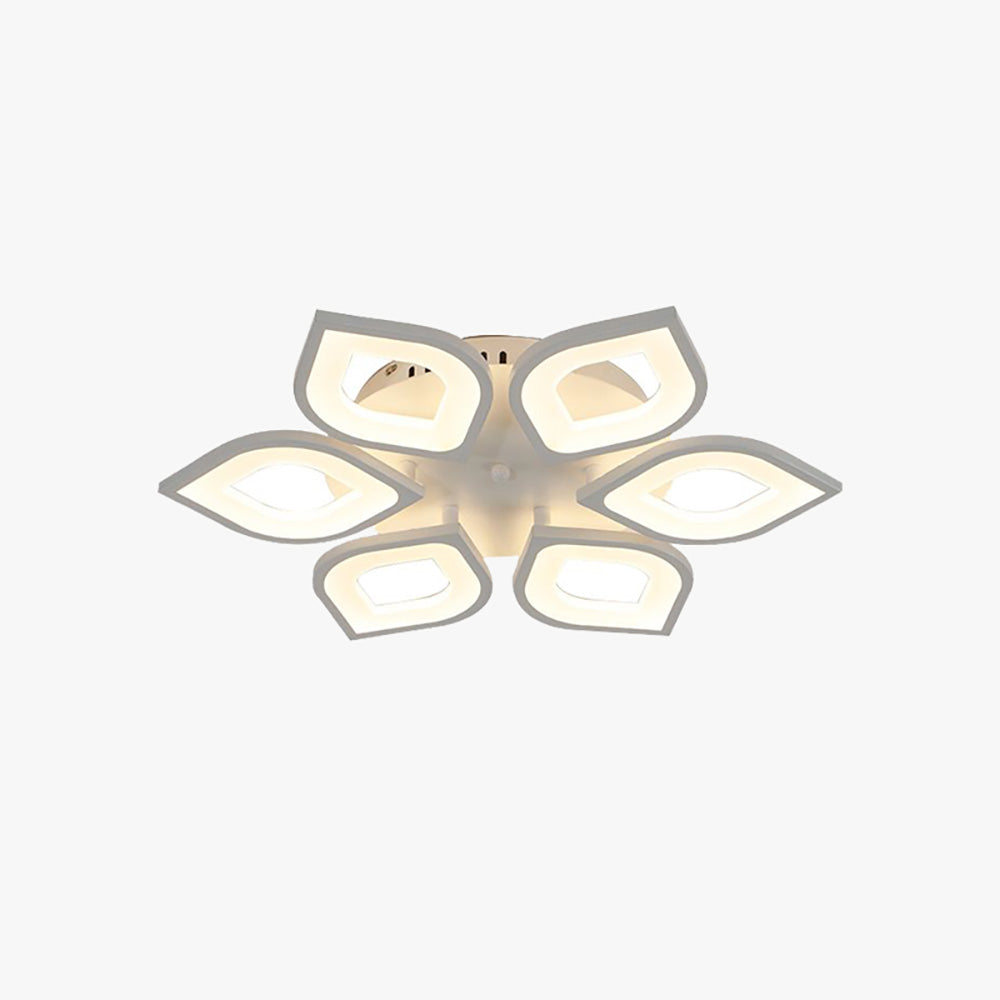Hana Modern Flower Flush Mount Ceiling Light
