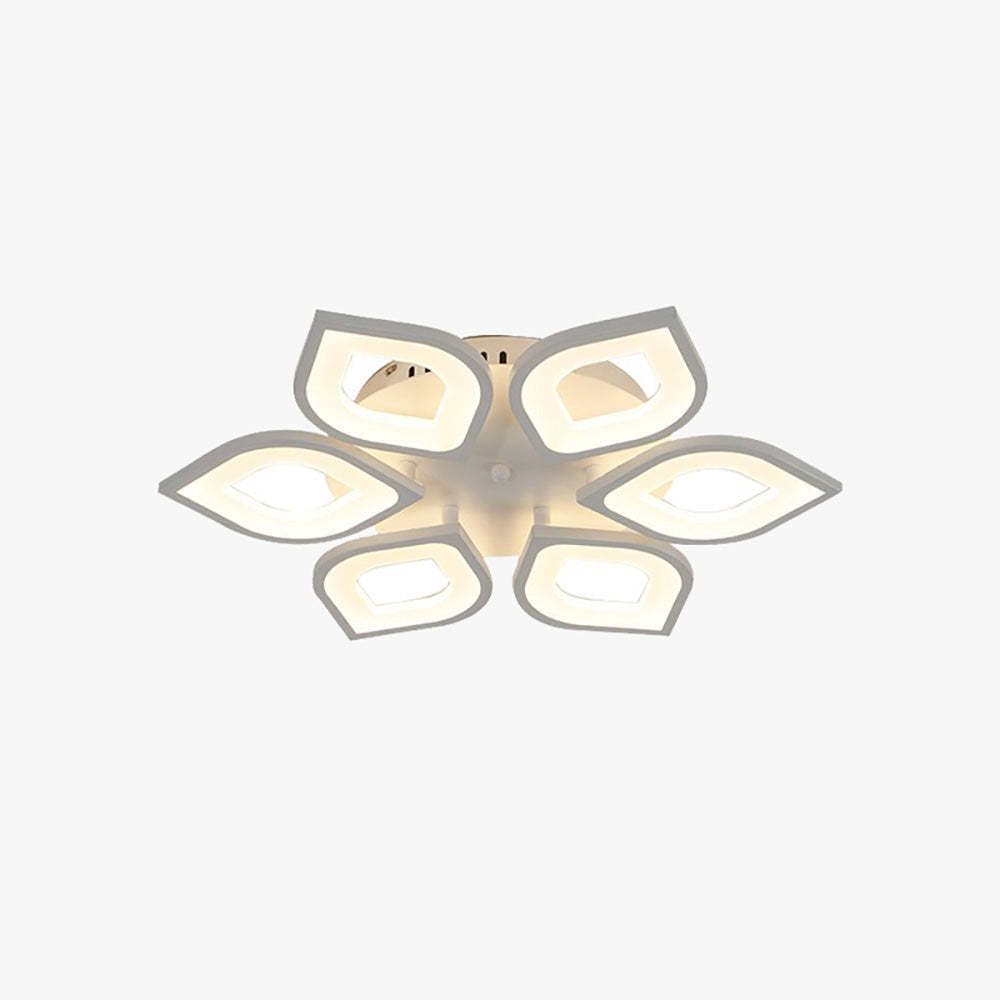 Hana Modern Flower Flush Mount Ceiling Light