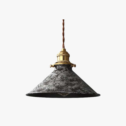 Alessio Vintage Pendant Light Alessio Aged Rusty Vintage Rustic Finish Pendant Light, 3 Style