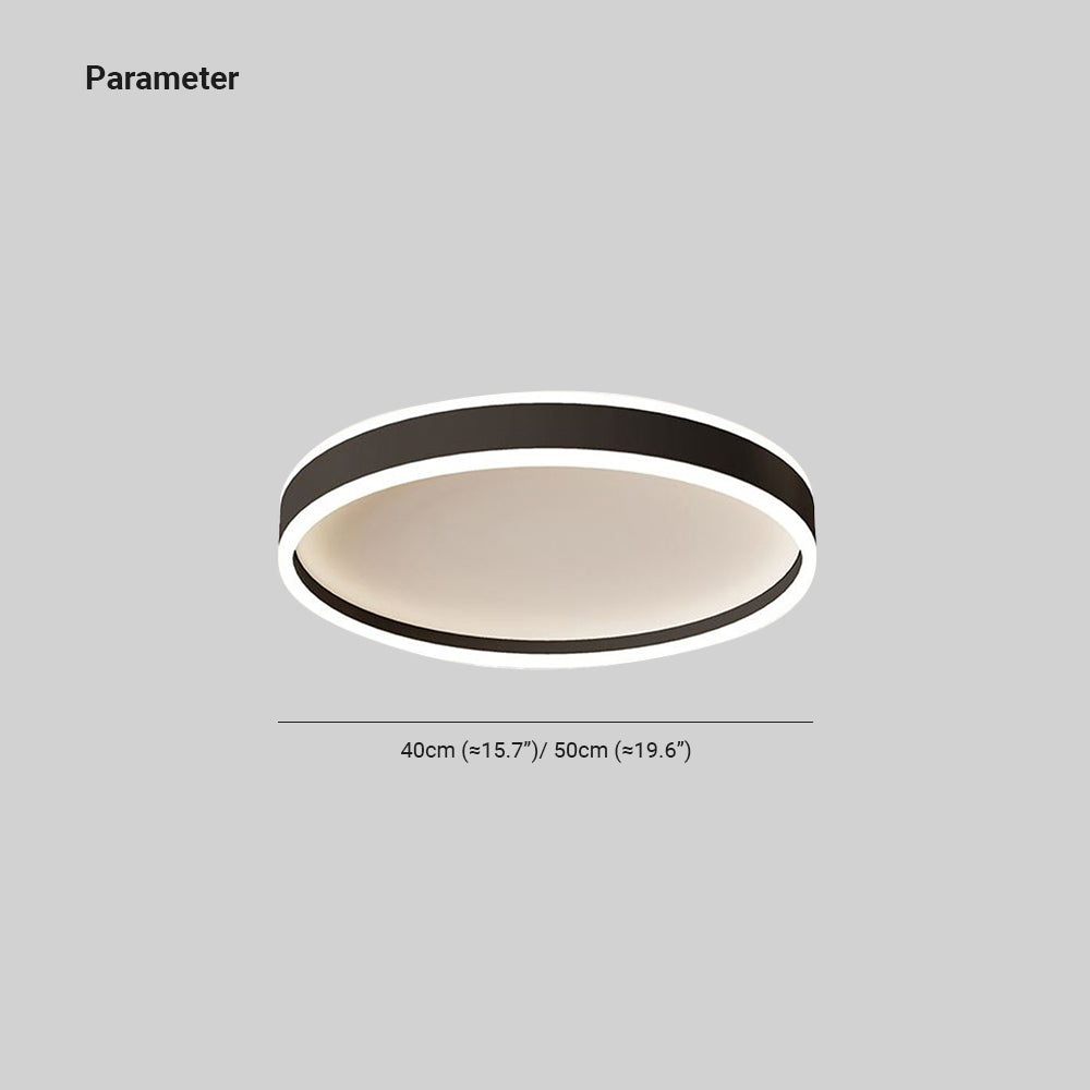 Quinn Round LED Ceiling Light Dimensions