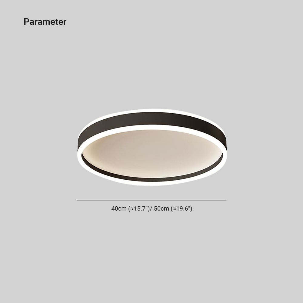 Quinn Round LED Ceiling Light Dimensions