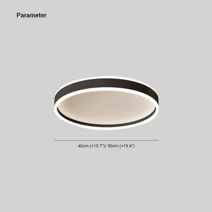 Quinn Round LED Ceiling Light Dimensions