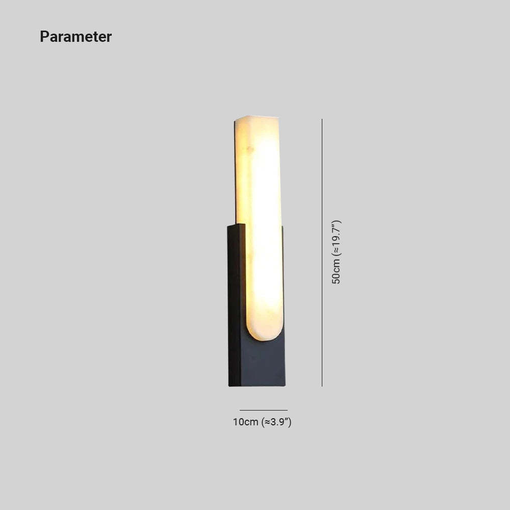 Chan Wall Lamp Dimensions: 10cm x 50cm