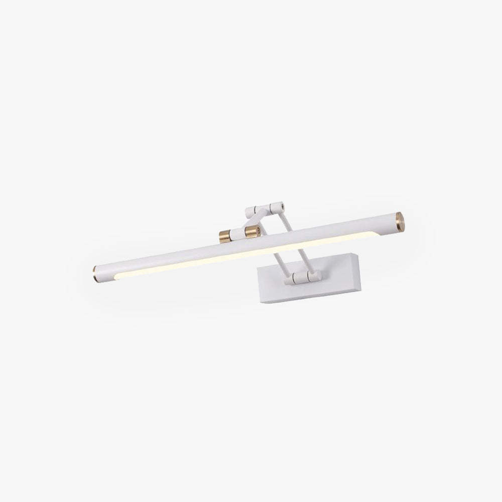 White Edge LED Wall Lamp - Adjustable Modern Vanity Lighting