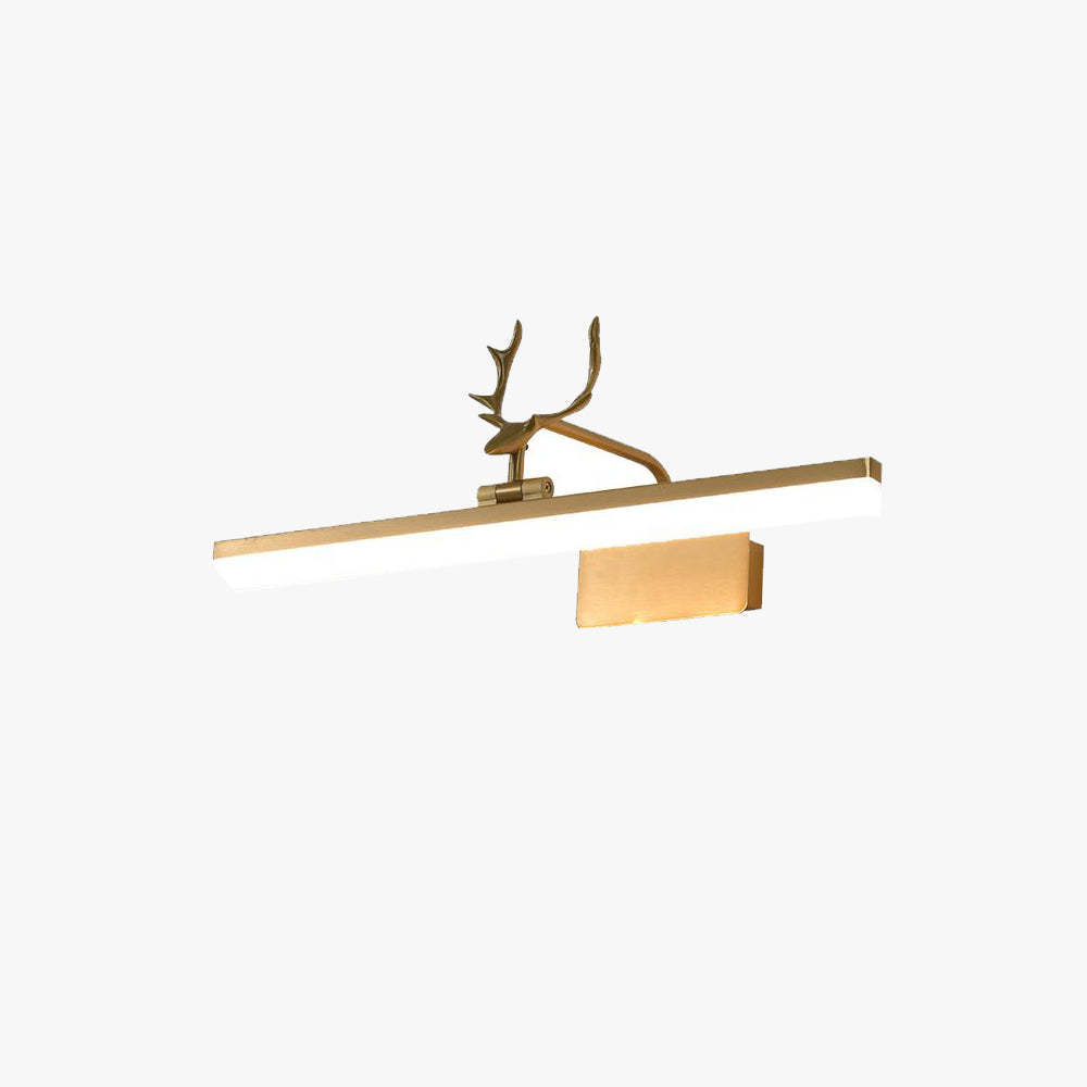 Antler vanity light. Las Sola metal LED wall lamp