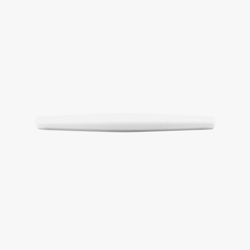Edge Modern Oval Acrylic Wall Lamp - White