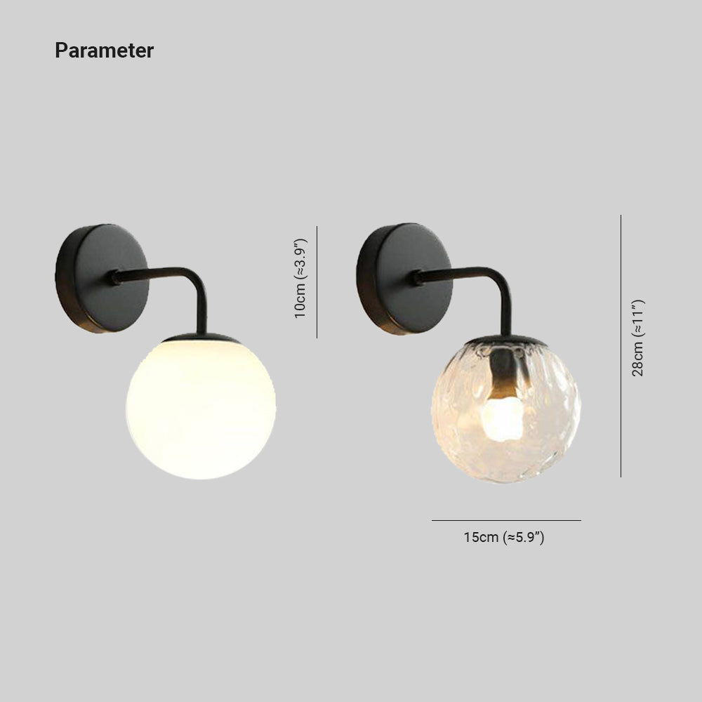 Valentina LED Wall Lamp - Dimensions