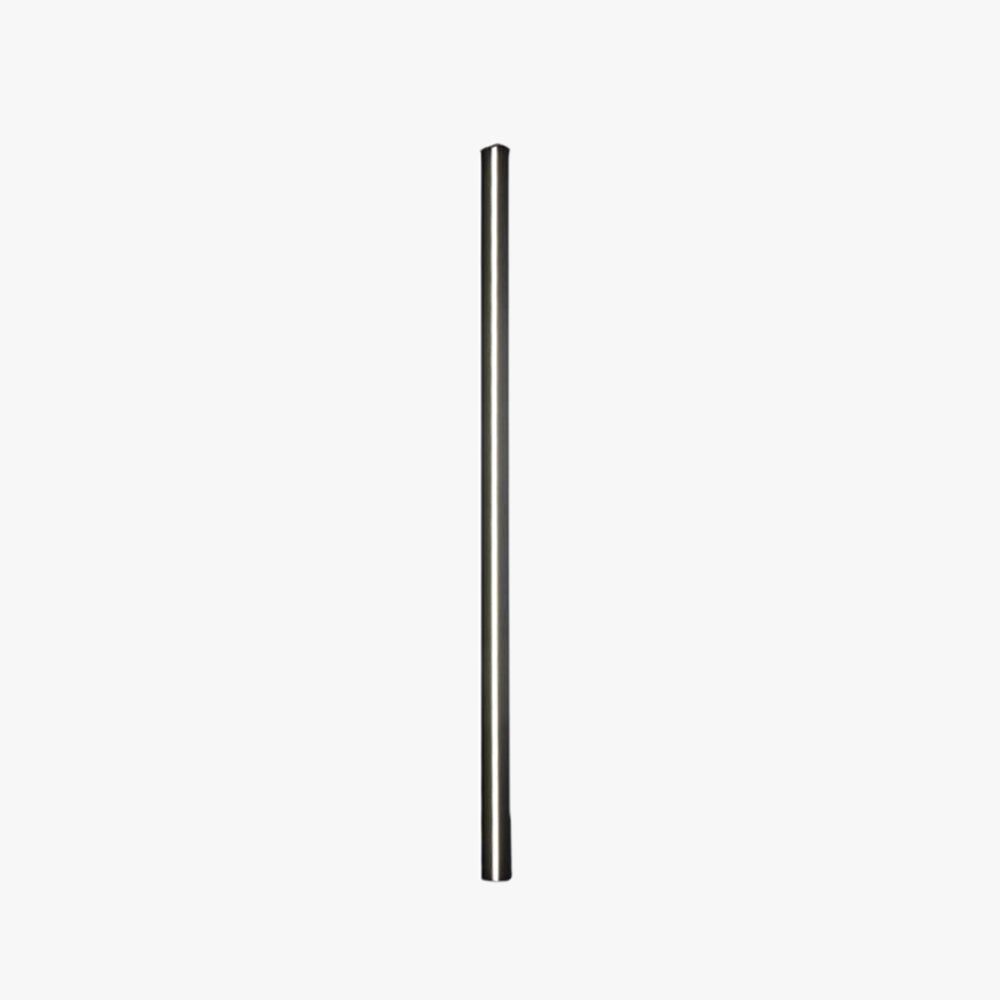 Edge metal bar for minimalist wall lamp