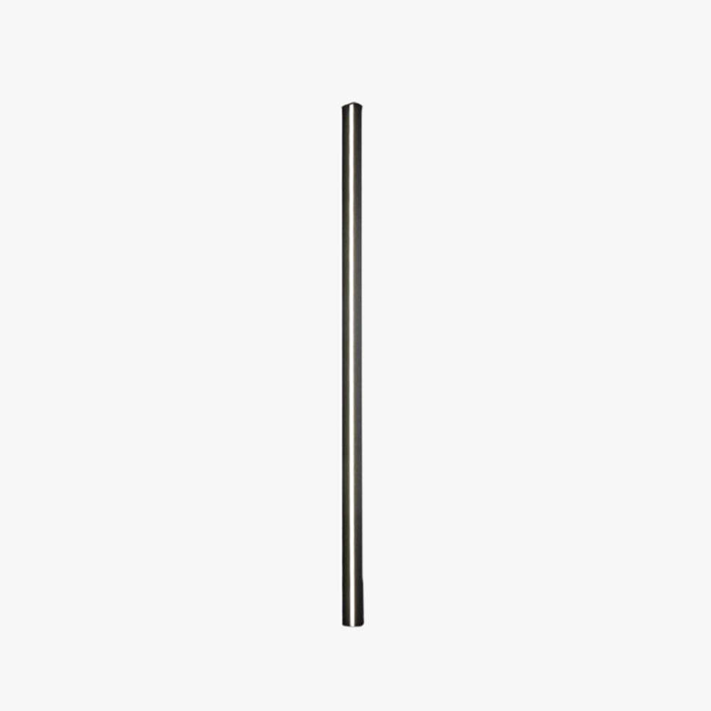 Edge metal bar for minimalist wall lamp