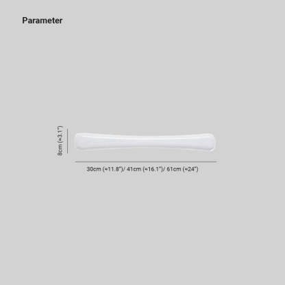 Edge Vanity Wall Lamp Dimensions, Acrylic
