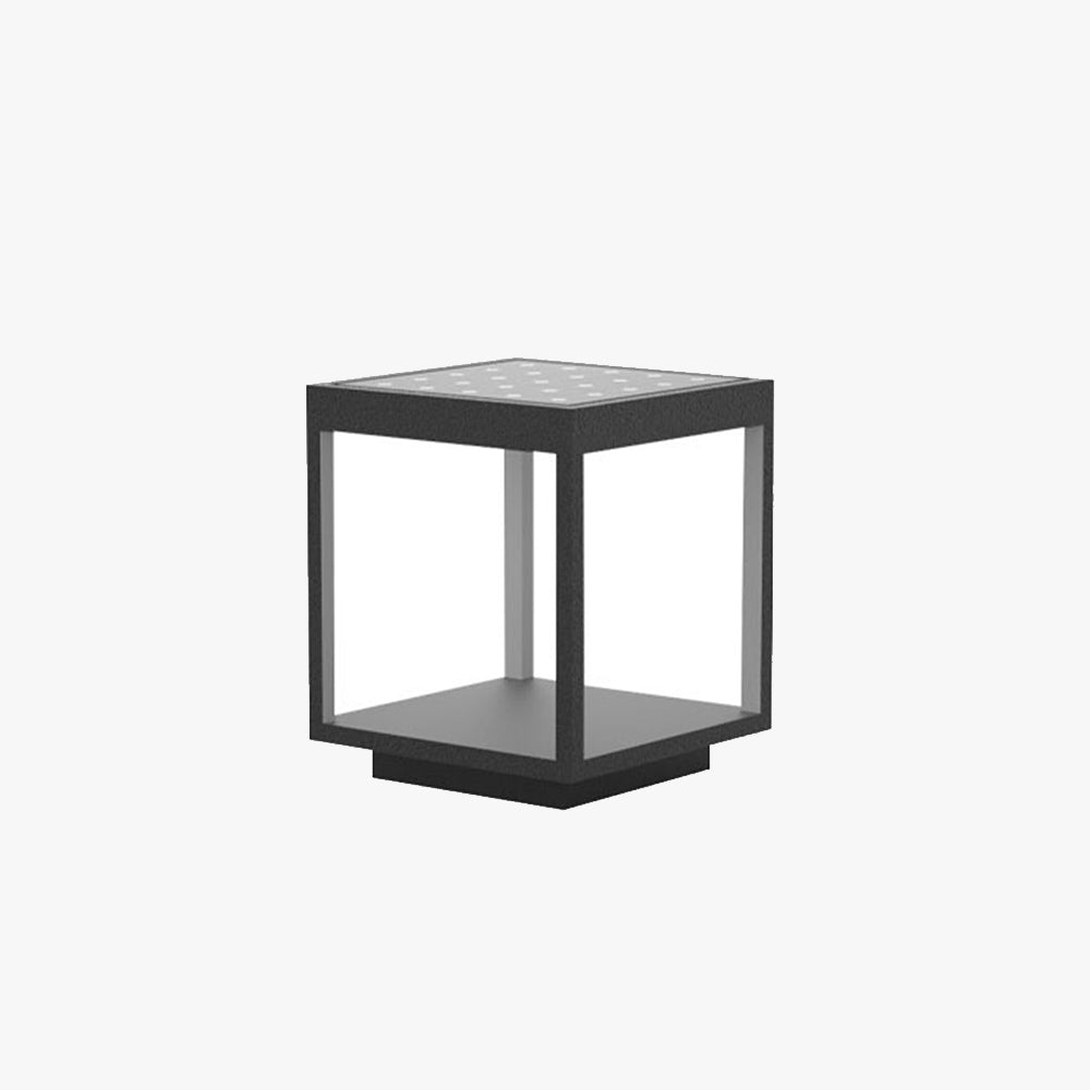Riley Modern Metal LED Outdoor Light Post
