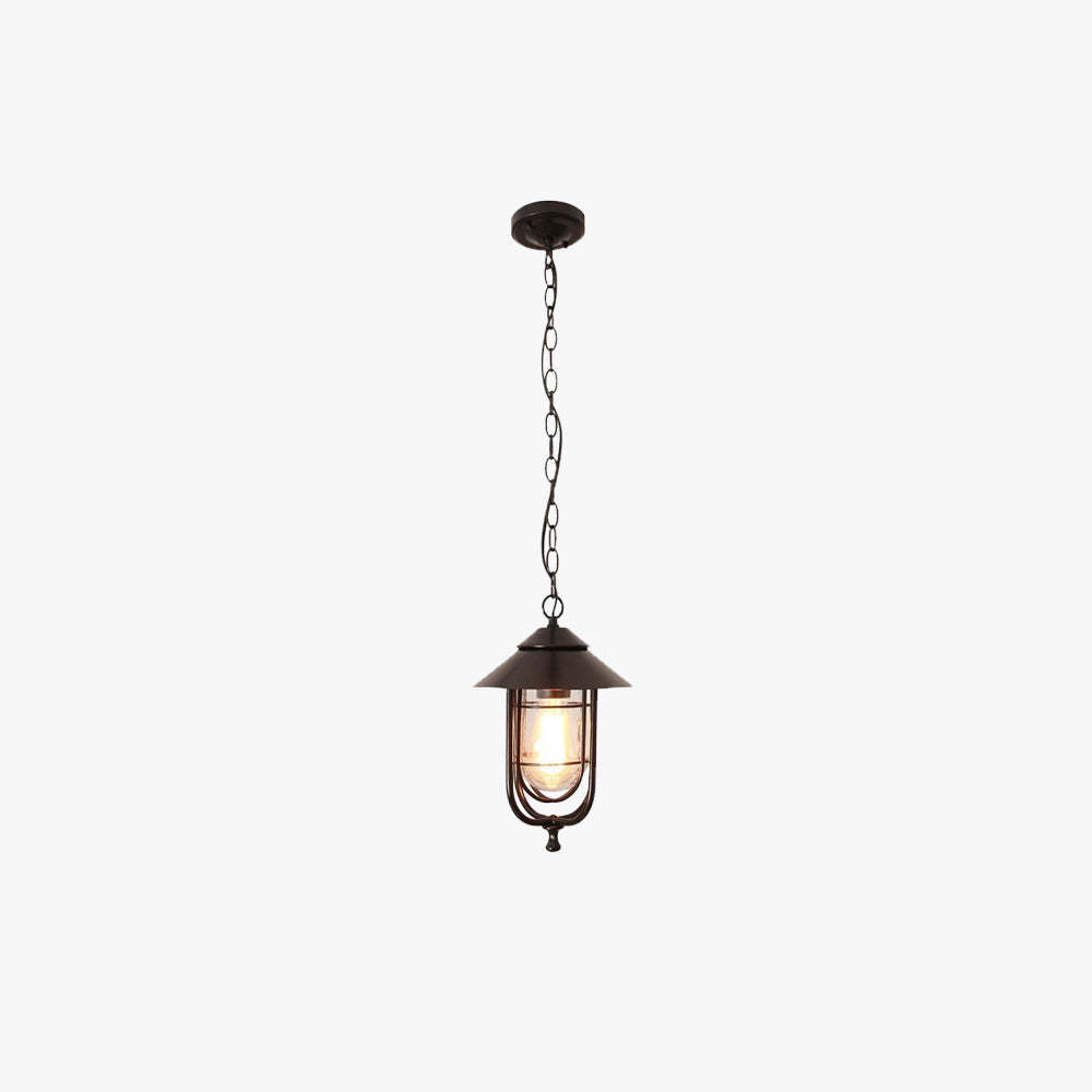 Bronze Alessio Retro Lantern Pendant Light