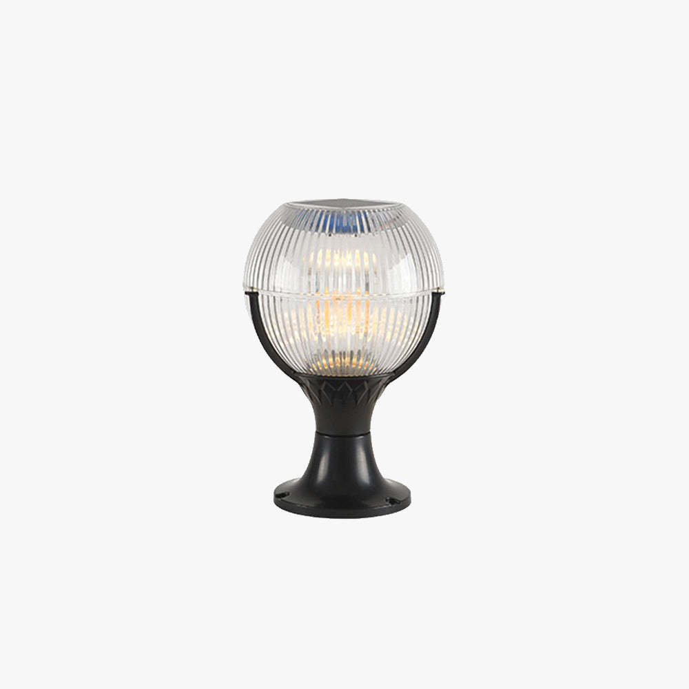 Hailie Modern Orb Acrylic Outdoor Lamp