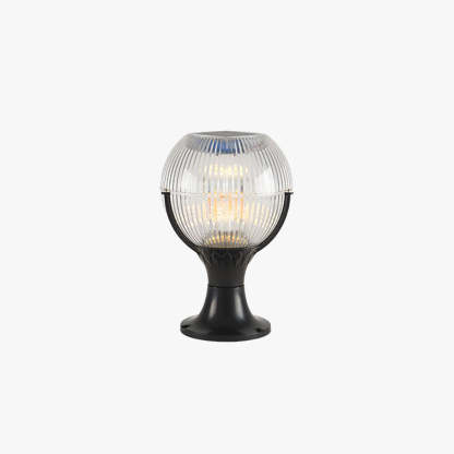Hailie Modern Orb Acrylic Outdoor Lamp