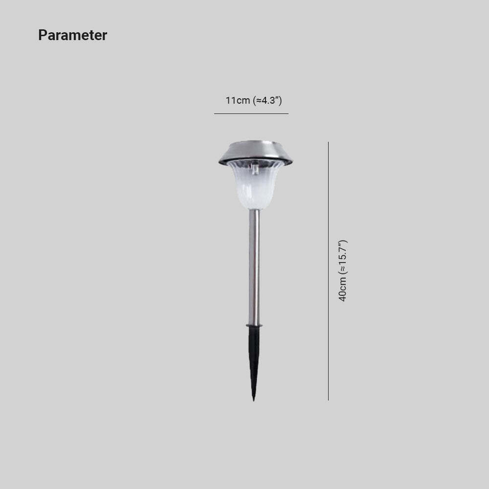 Pena Solar Bollard Light - Dimensions and Parameter
