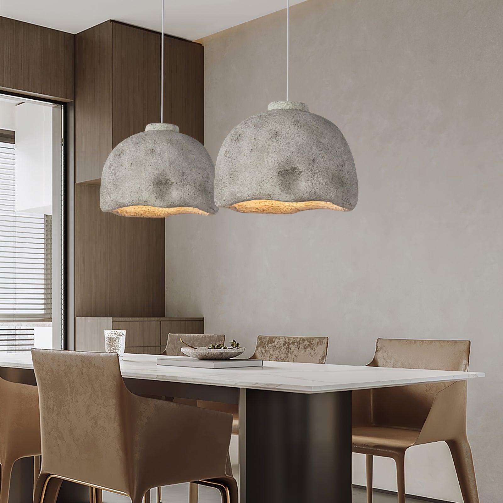 Cairns pendant light in modern dining room